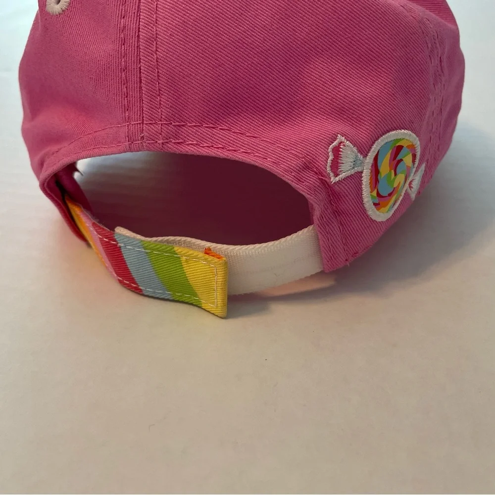 Boston Red Sox MLB New Era Pink White Girls Adjustable Swirl Candy